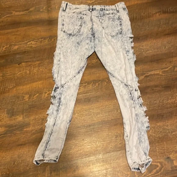 Rip jeans size 19 - Picture 2 of 4
